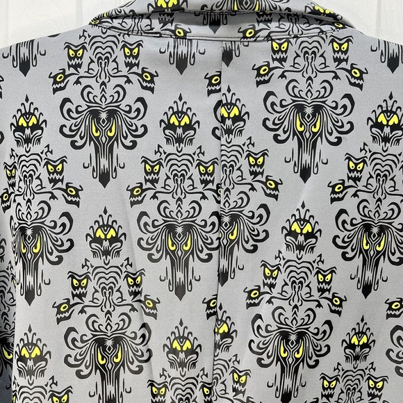 Haunted Mansion Wallpaper Pattern Suit Jacket Blazer Disney Parks Small/Medium - Picture 10 of 10